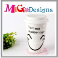 New Product Cute Ceramic Smile Coffee Mug Wholesale